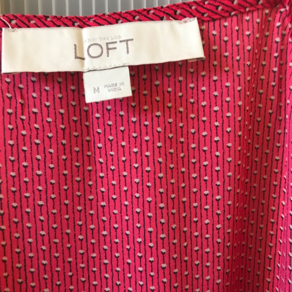 Red pattern tank - Picture 2 of 2